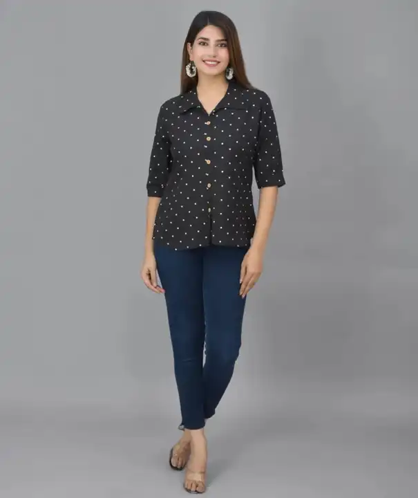 Women's Cotton Shirts For Daily Wear Office Wear uploaded by Vetali Export on 4/14/2023
