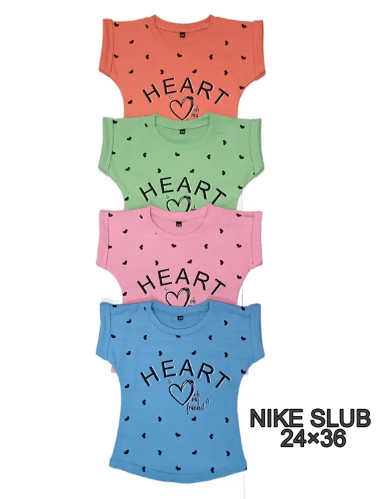 Girls Printed Tshirt  uploaded by Hi Choice Hosiery on 4/14/2023
