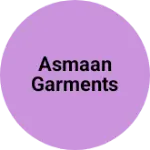 Business logo of Asmaan Garments
