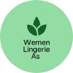 Business logo of Wemen lingerie as