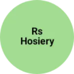 Business logo of rs hosiery