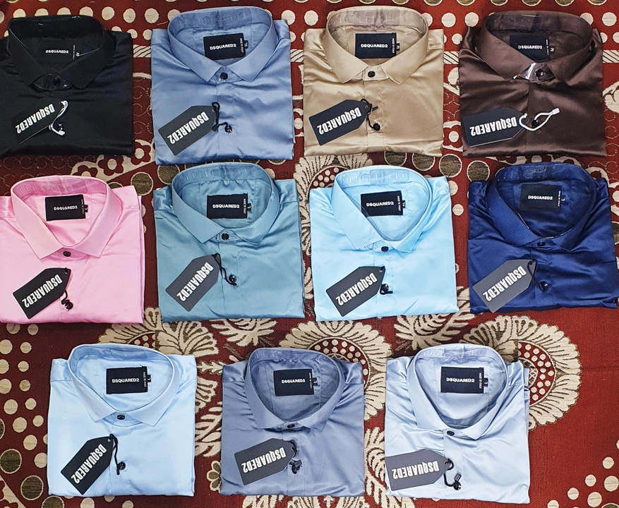 Imp satin fabric shirts  uploaded by Aliff Garments on 4/15/2023