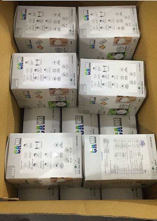 N95 20 pieces in box uploaded by business on 7/11/2020