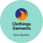 Business logo of Clothings Garments