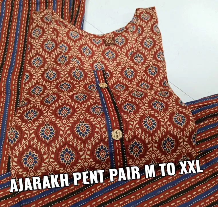 Kurti with pant  uploaded by S.NARESH KUMAR  on 4/15/2023