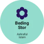 Business logo of Beding stor
