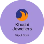 Business logo of Khushi jewellers and saree centre