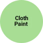 Business logo of Cloth paint
