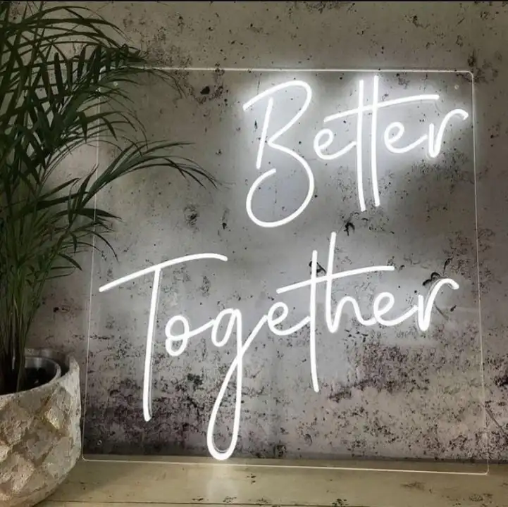 Better together 24*12(inches) for occasions or decoration  uploaded by Shyam enterprises on 4/15/2023