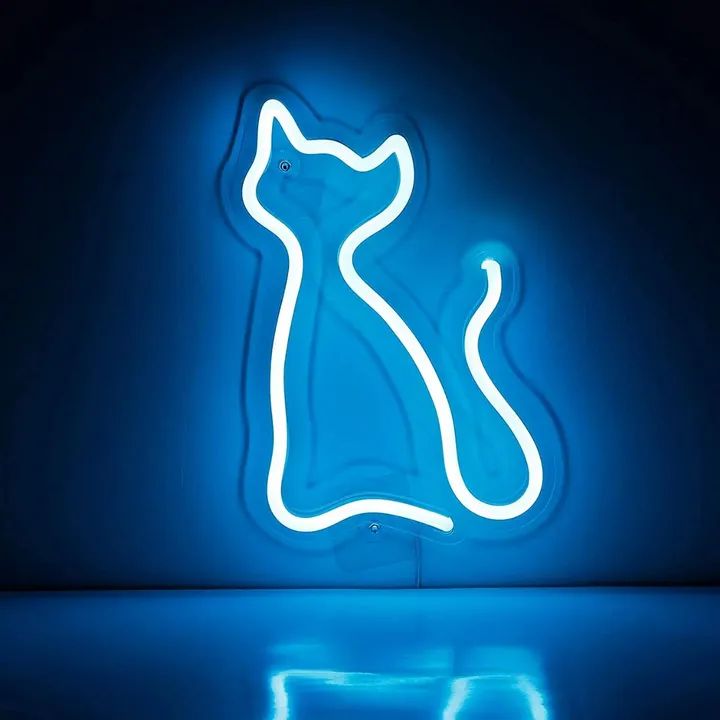 Cat neon sign 24*24(inches) for occasions or decoration  uploaded by Shyam enterprises on 4/15/2023