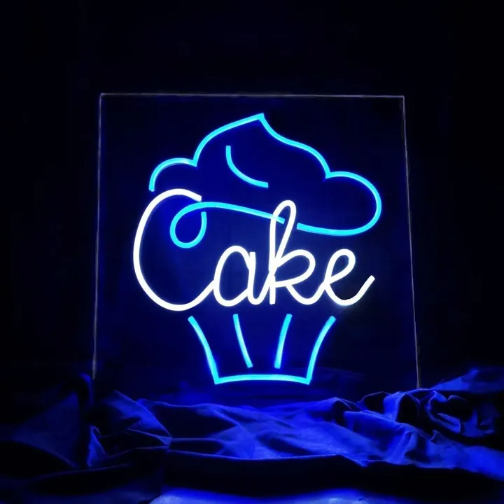 Cake neon sign 24*24(inches) for occasions or decoration  uploaded by Shyam enterprises on 4/15/2023