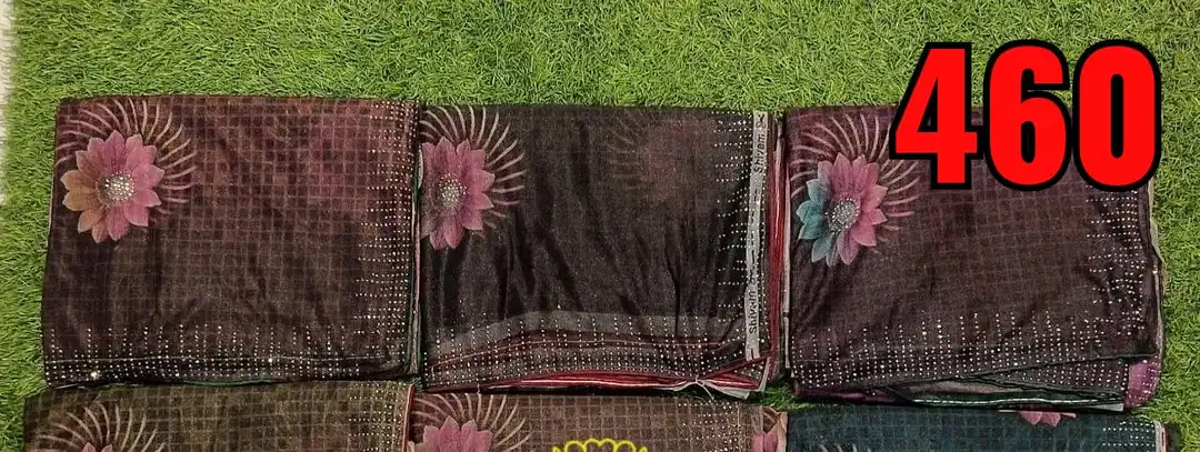 Simar febric  with siroski uploaded by Poorabiya collection on 5/31/2024