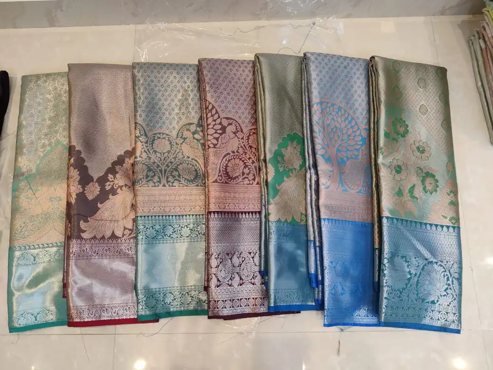 Half pattu sarees uploaded by business on 4/15/2023