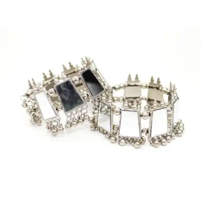 Mirror bangles  uploaded by Affordable earrings collection  on 5/28/2024