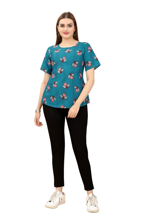Crepe top uploaded by Nidhi fashion on 4/15/2023