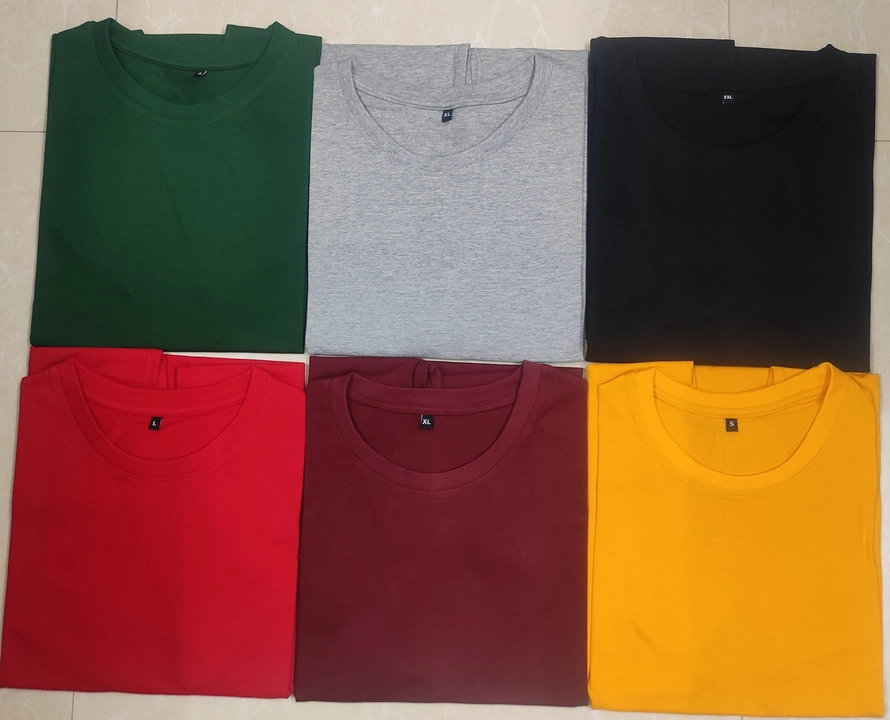 Bio wash plain T shirts uploaded by Reliable fashion on 4/15/2023