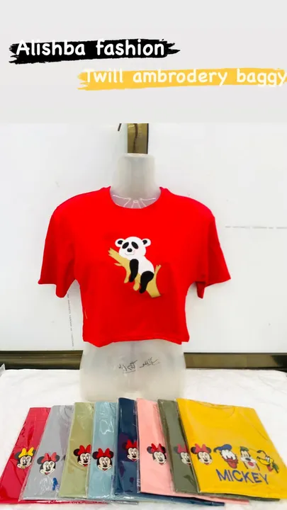 New panda Impoted tshirt  uploaded by The variety guru on 4/15/2023