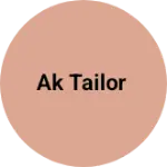 Business logo of Ak tailor