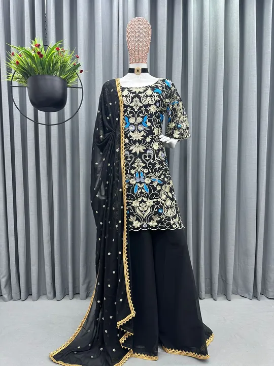 
Looking for this same colour beautiful Designer Suit uploaded by Fatema Fashion on 4/15/2023