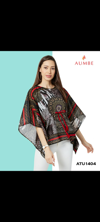 Fashion Poncho Kaftan Top uploaded by Evergo Exports LLP on 5/21/2024