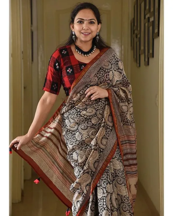 Mulmul cottan silk saree  uploaded by VINAYAK CREATION on 4/15/2023