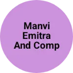 Business logo of Manvi emitra and computers