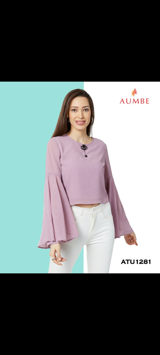 Fashion Top with Bell Sleeves  uploaded by business on 4/15/2023