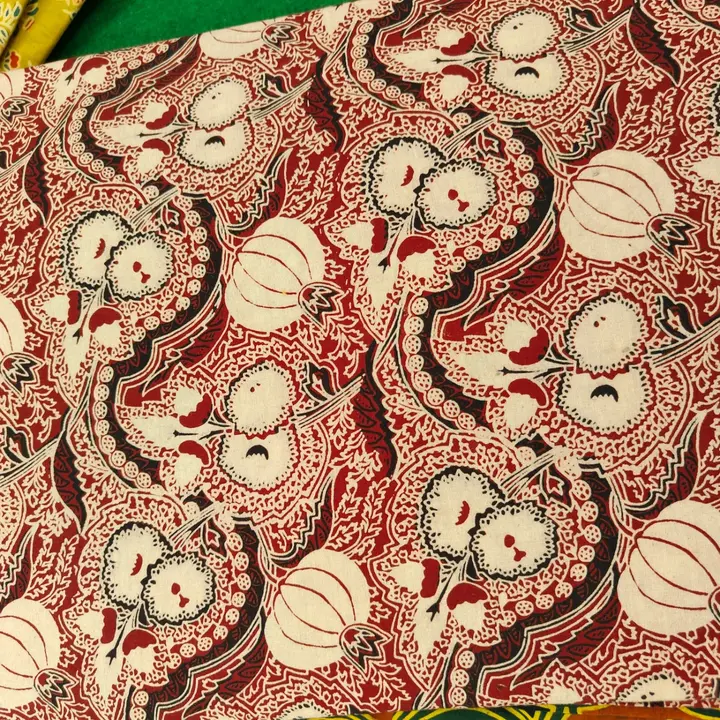 Ajrak printed cotton fabric uploaded by business on 4/15/2023