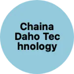 Business logo of CHAINA DAHO TECHNOLOGY