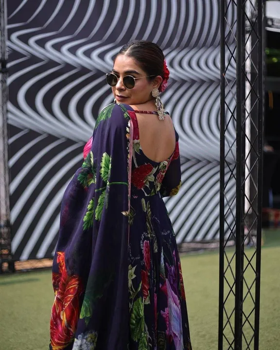 Anarkali dress uploaded by Aaradhya fashion on 4/15/2023