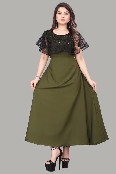 Gown uploaded by Aaradhya fashion on 4/15/2023