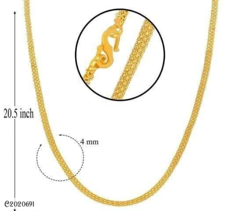 Gold plated chain uploaded by Clothing on 4/15/2023