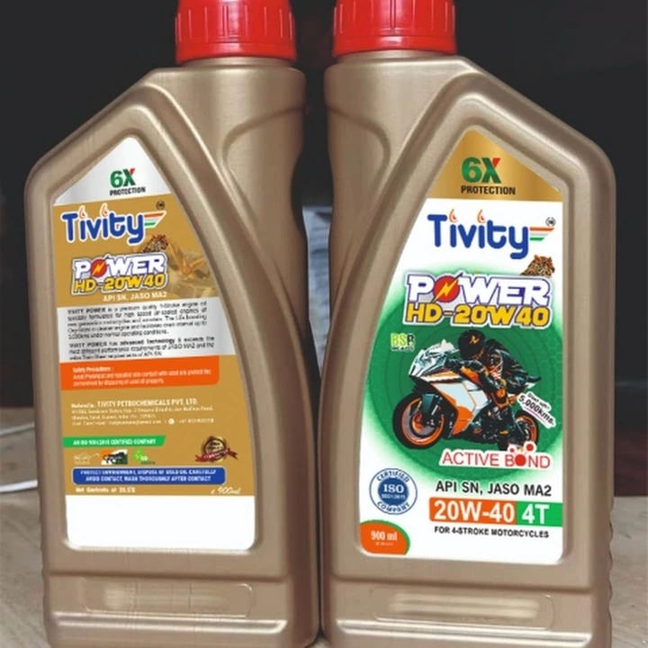 Tivity Petrochemicals Bike Engine oil uploaded by Radha Rani Enterprises on 4/15/2023
