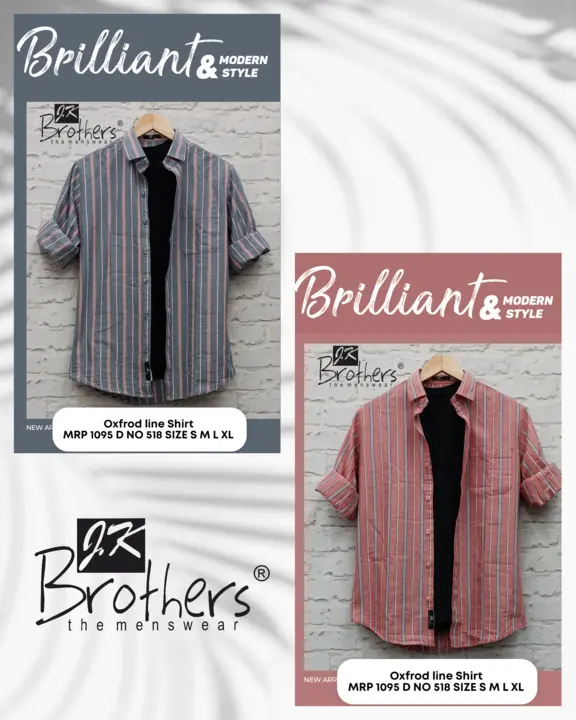 Men's Cotton Line Shirt  uploaded by Jk Brothers Shirt Manufacturer  on 4/15/2023