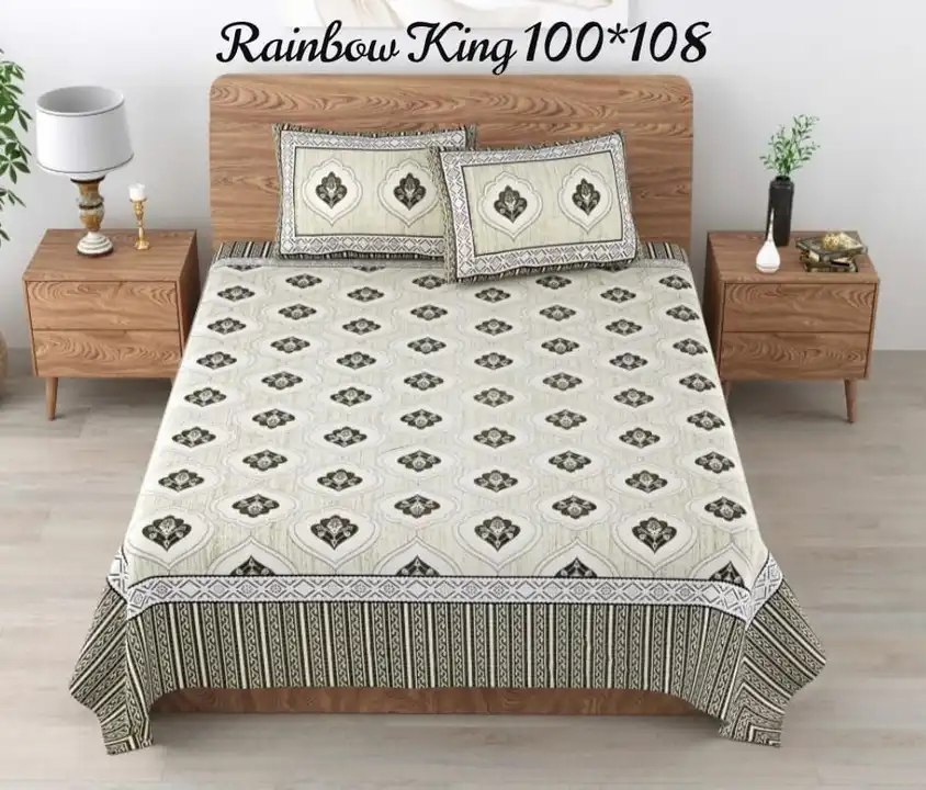 *Rainbow King size Bedsheet* uploaded by LOVE KUSH ENTERPRISES on 4/15/2023