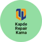 Business logo of Kapde repair karna