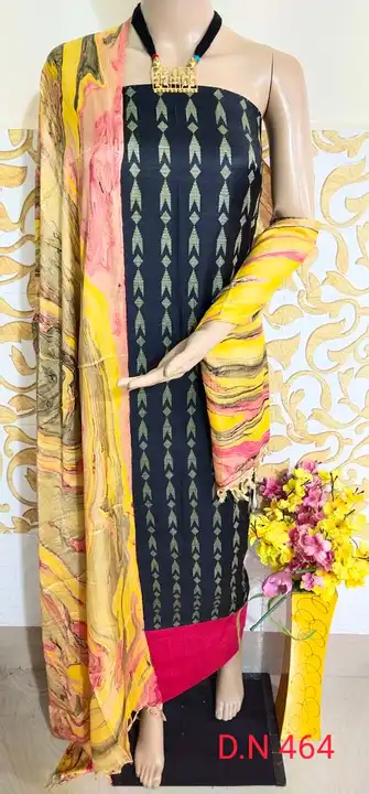 Marble print khadi suits uploaded by WeaveMe India on 4/15/2023