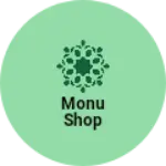 Business logo of Monu shop