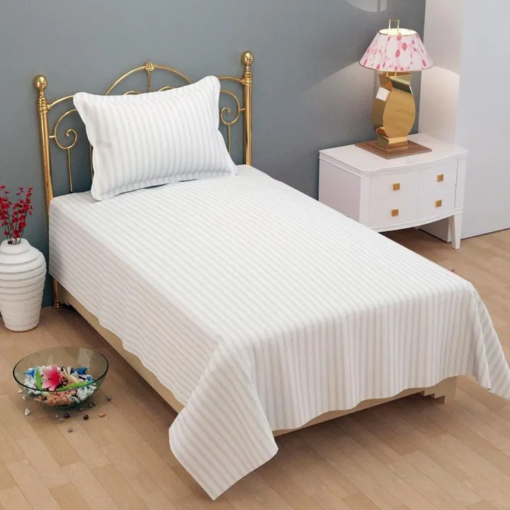 Striped bedsheet  uploaded by business on 4/15/2023