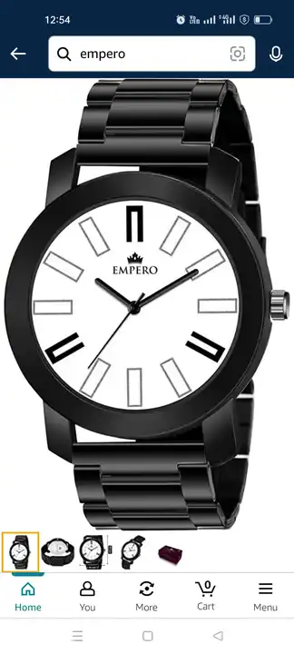 Ft Penda Black Chain uploaded by Empero Watch on 4/15/2023
