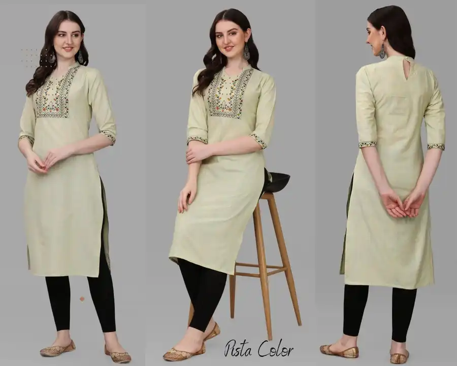 Straight side cut Kurti uploaded by Bela Enterprise  on 6/1/2024