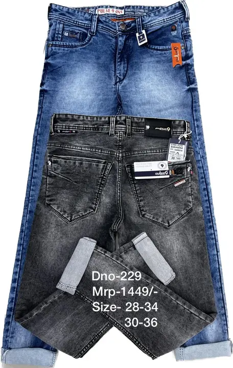 Mens denim jeans cottion by cottion uploaded by Pravachan apparels  on 5/31/2024