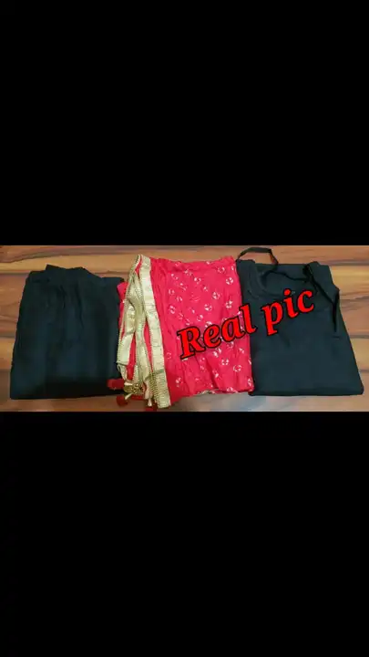 🎁 *New Beautiful Kurti pant with bandhni silk dupatta with 4 sides lace*💃

*Pick up today and add  uploaded by Mahipal Singh on 4/15/2023