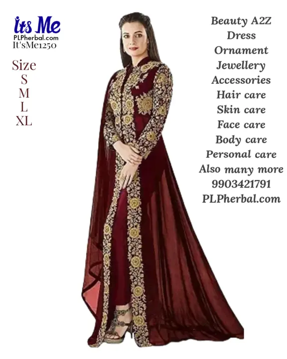 New In Georgette Ethnic Gowns  uploaded by It's Me on 5/30/2024