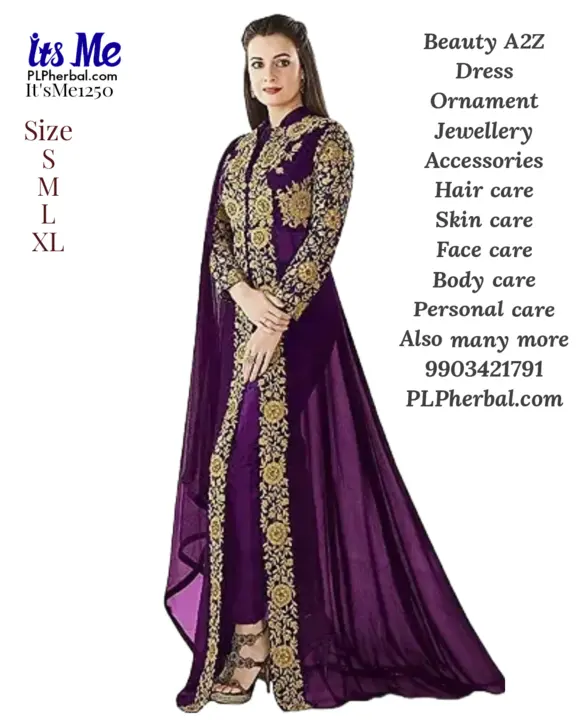New In Georgette Ethnic Gowns  uploaded by PLP Fashion on 4/15/2023