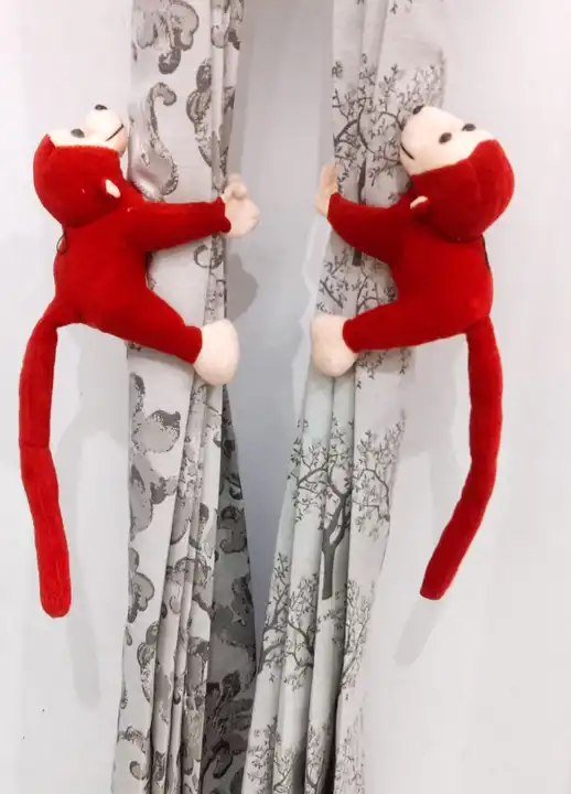 Curtain holder monkey 1 pair  uploaded by LOVE KUSH ENTERPRISES on 4/15/2023