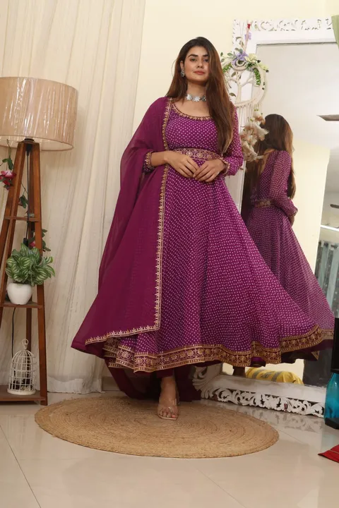 Maroon colour beautiful Designer kurti  uploaded by Fatema Fashion on 4/15/2023