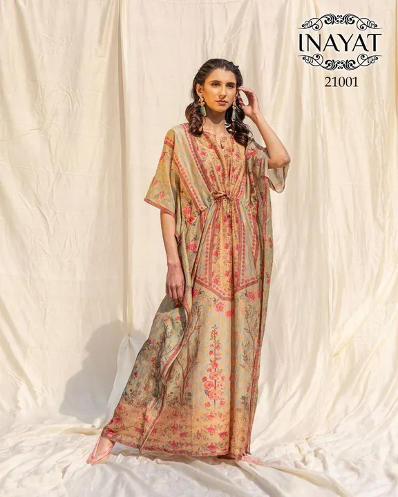 Inayat Kaftan digital printing  uploaded by Fatema Fashion on 4/15/2023
