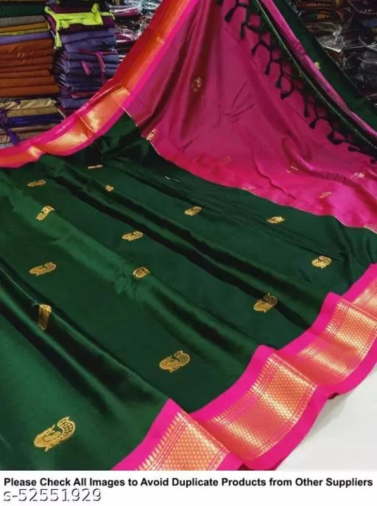Kanjivaram Cotton Silk Sarees  uploaded by Geethasri Online Store on 4/15/2023