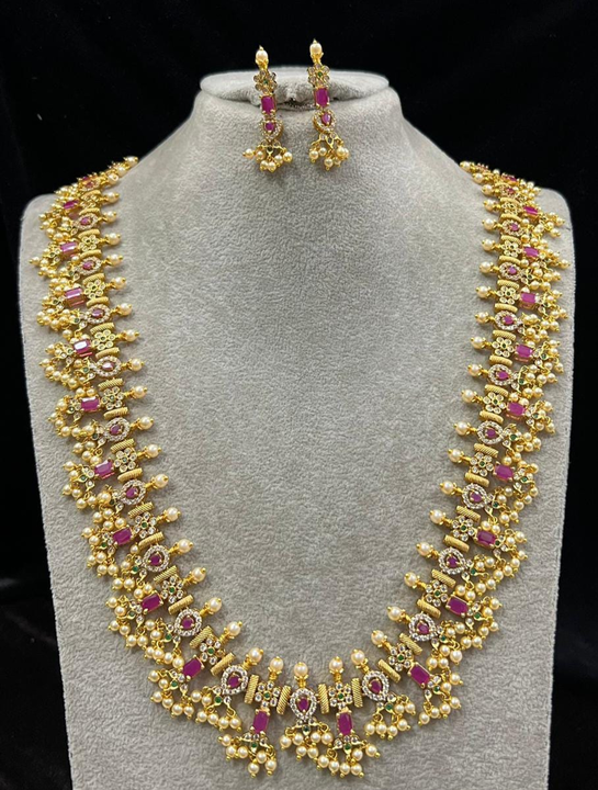Moti Necklace  uploaded by Sudiksha mataji jewellerys on 4/15/2023